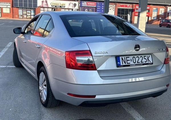 Skoda Octavia cena 41300 przebieg: 203000, rok produkcji 2018 z Elbląg małe 191